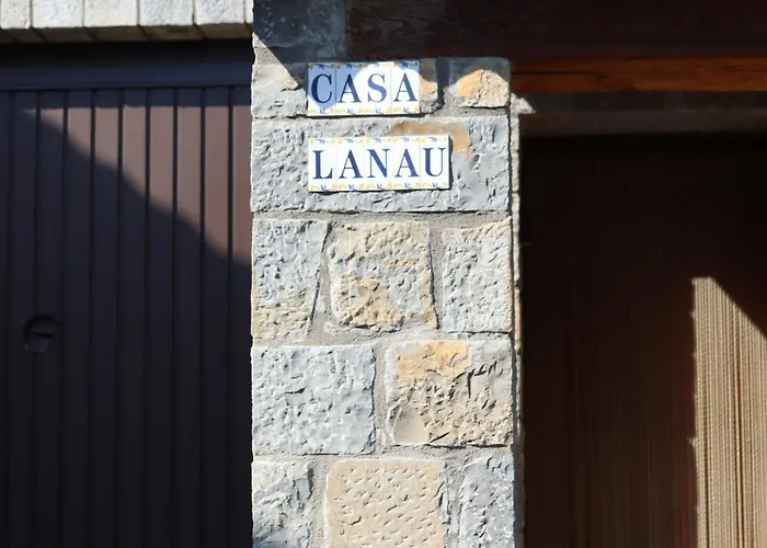 Lanau Casa Barbacoa Bike\'S Jardin Naturaleza